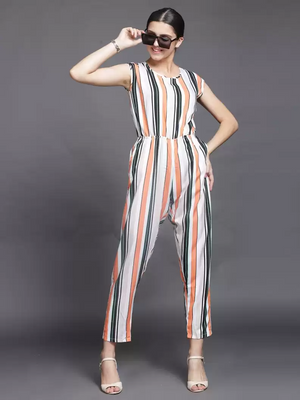 TANDUL  Striped Women Jumpsuit