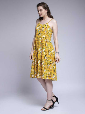 TANDUL  Women Fit and Flare Multicolor Dress