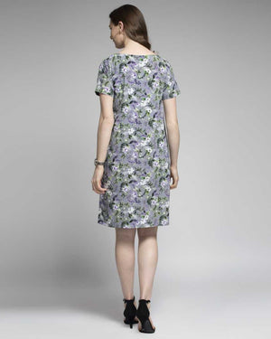 Women Sheath Multicolor Dress