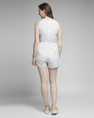 TANDUL  Polka Print Women Jumpsuit