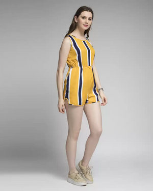 TANDUL  Colorblock Women Jumpsuit