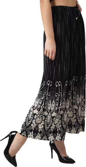 TANDUL  Regular Fit Women Multicolor Viscose Blend Trousers