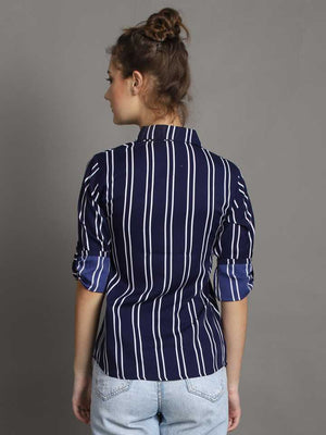 TANDUL INSTA  Women Regular Fit Printed Formal Shirt