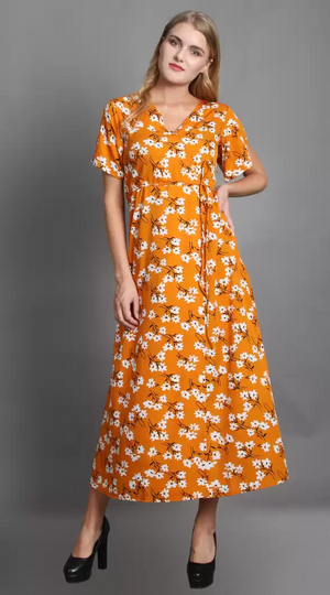 TANDUL  Women Maxi Multicolor Dress