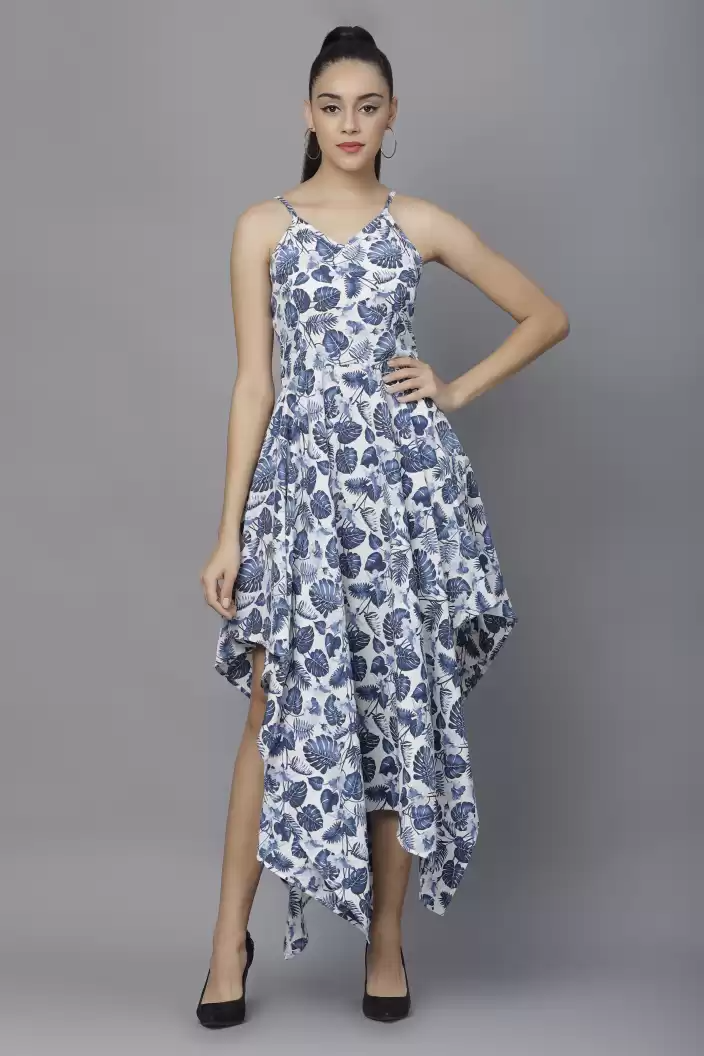 TANDUL  Women High Low Multicolor Dress