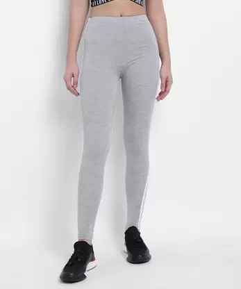 TANDUL Ankle Length Western Wear Legging  (Grey, Self Design)