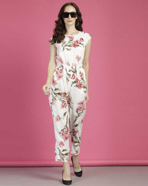 TANDUL  Floral Print Women Jumpsuit