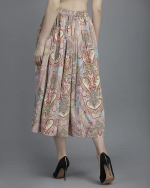 TANDUL  Women Floral Print Flared Multicolor Skirt