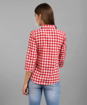 TANDUL  Women Regular Fit Printed Formal Shirt