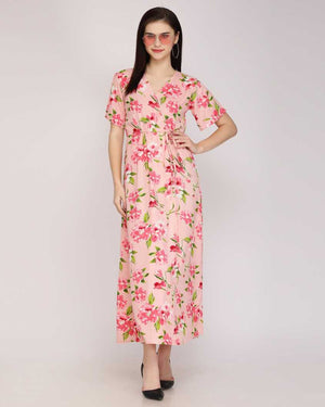 Women Maxi Multicolor Dress