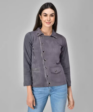TANDUL  Full Sleeve Solid Women Jacket