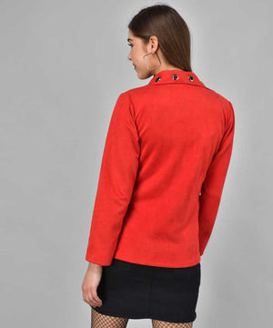 Full Sleeve Solid Women Jacket