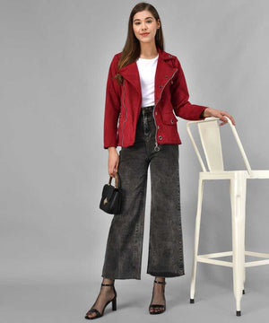 TANDUL  Full Sleeve Solid Women Jacket