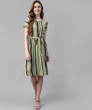 TANDUL  Women A-line Multicolor Dress