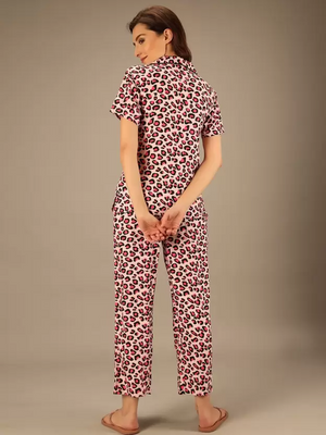 TANDUL  Women Printed Multicolor Shirt & Pyjama set