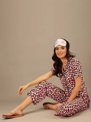 TANDUL  Women Printed Multicolor Shirt & Pyjama set