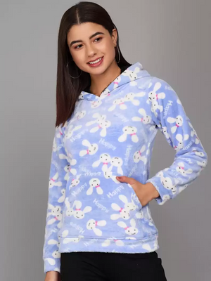 TANDUL  Full Sleeve Printed Women Sweatshirt