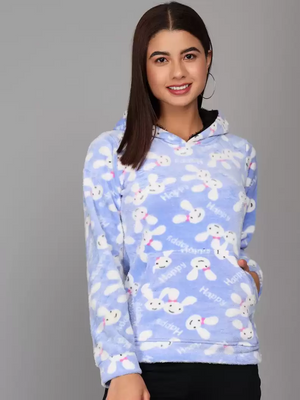 TANDUL  Full Sleeve Printed Women Sweatshirt