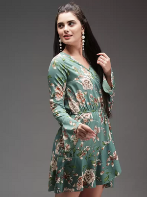 TANDUL  Women Fit and Flare Multicolor Dress