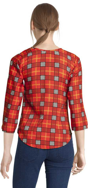 TANDUL  Casual Regular Sleeves Printed Women Multicolor Top