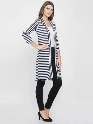 TANDUL  Women 3/4 Sleeve Multicolor Shrug