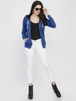 TANDUL  Full Sleeve Solid Women Casual Jacket