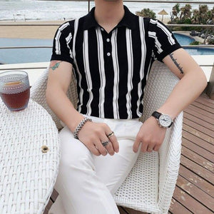 Men Printed V Neck Elastane Multicolor T-Shirt