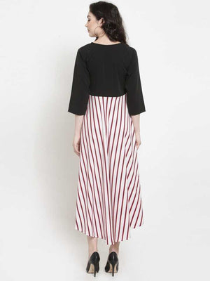 TANDUL  Women Fit and Flare Multicolor Dress