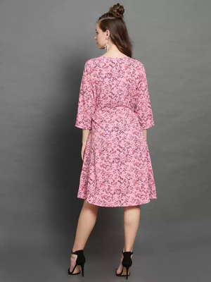 TANDUL  Women Fit and Flare Multicolor Dress