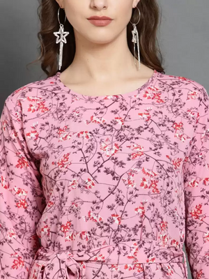 TANDUL  Women Fit and Flare Multicolor Dress