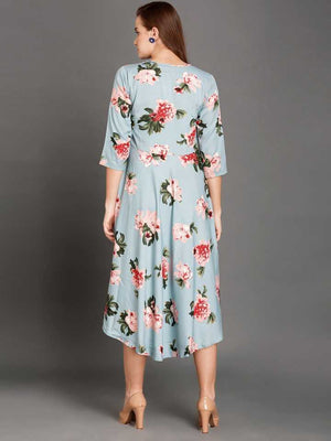 TANDUL  Women Fit and Flare Multicolor Dress