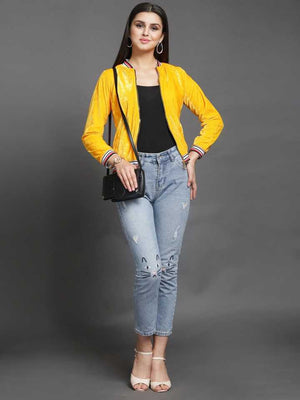 TANDUL  Full Sleeve Solid Women Jacket