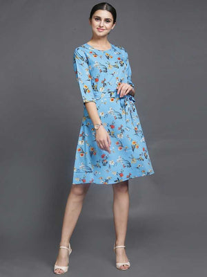 TANDUL  Women Fit and Flare Multicolor Dress