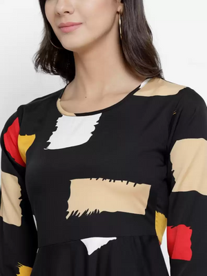 TANDUL  Women Fit and Flare Multicolor Dress