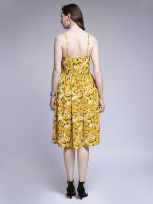 TANDUL  Women Fit and Flare Multicolor Dress