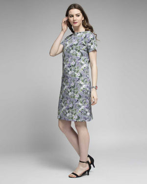 Women Sheath Multicolor Dress