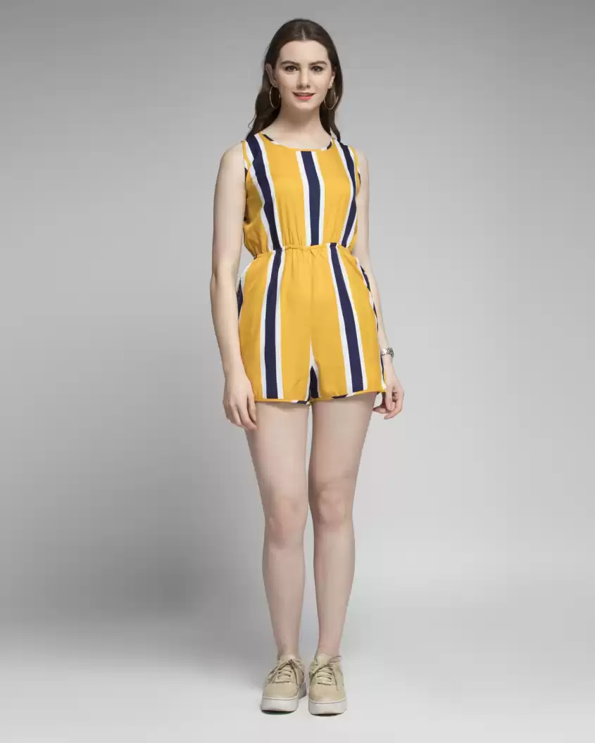 TANDUL  Colorblock Women Jumpsuit