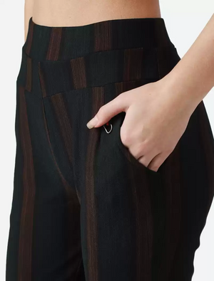 TANDUL  Regular Fit Women Black Viscose Blend Trousers