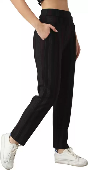 TANDUL  Regular Fit Women Multicolor Viscose Blend Trousers