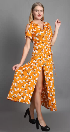 TANDUL INSTA  Women Maxi Multicolor Dress