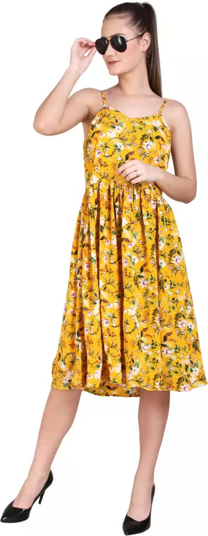TANDUL  Women A-line Multicolor Dress