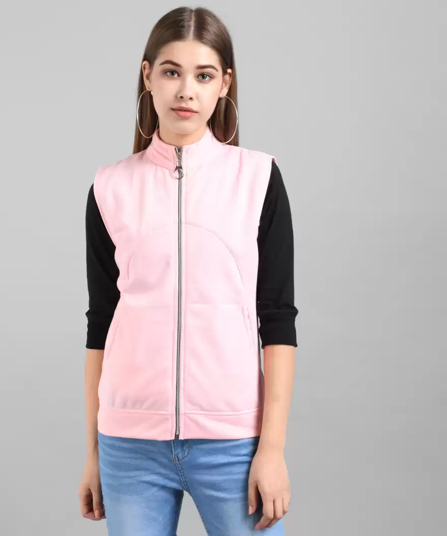 TANDUL  Sleeveless Solid Women Jacket