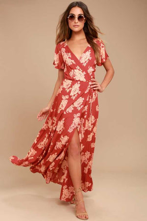 TANDUL  Women A-line Red Dress