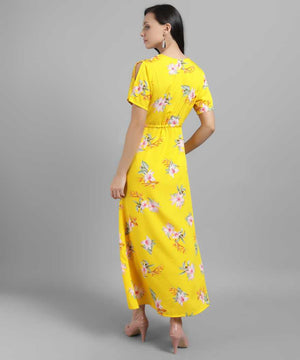 Women Maxi Multicolor Dress