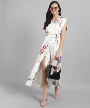 TANDUL INSTA Women Maxi Multicolor Dress
