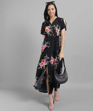 TANDUL  Women Maxi Multicolor Dress