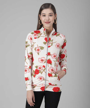 TANDUL  Full Sleeve Printed Women Jacket
