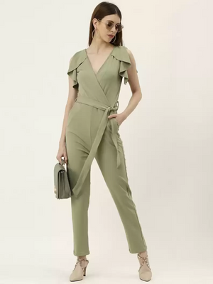 TANDUL  Solid Women Jumpsuit