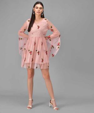 TANDUL  Women A-line Pink Dress