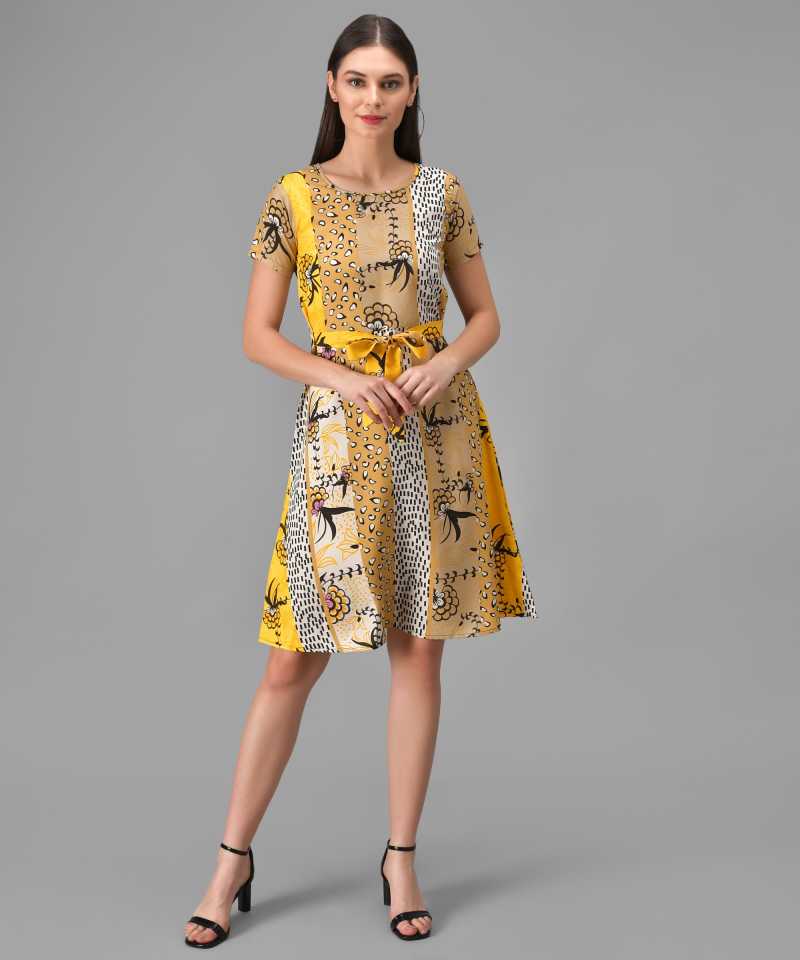 TANDUL  Women A-line Multicolor Dress